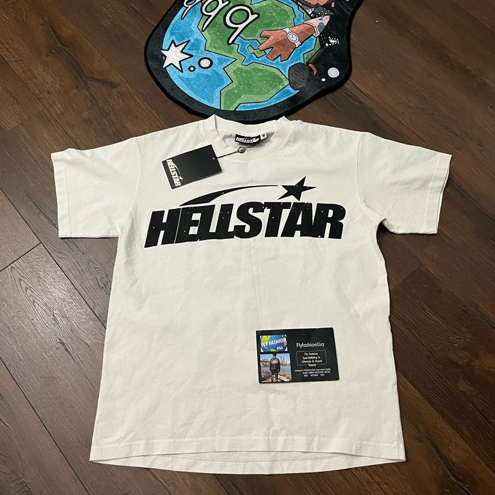 Helstar White Graphic T-Shirt